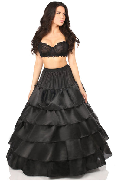 Black Hoop Skirt