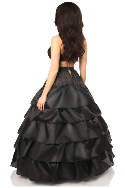 Black Hoop Skirt