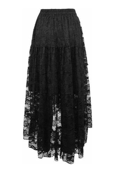 Black Lace Skirt - Daisy Corsets