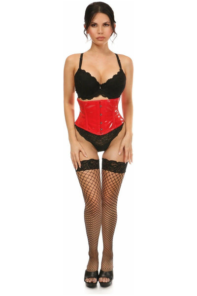 Lavish Red Patent Mini Cincher - Daisy Corsets