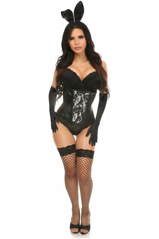 Lavish 4 PC Sexy Bunny Corset Costume - Daisy Corsets