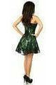 Lavish Green Lace Corset Dress - Daisy Corsets