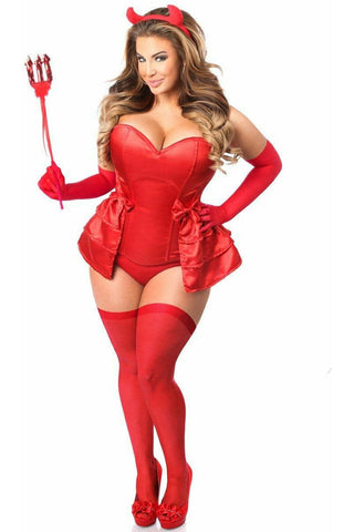 Lavish 5 PC Devilicious Corset Costume - Daisy Corsets