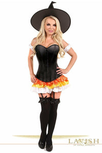 Lavish 4 PC Witch Corset Costume - Daisy Corsets