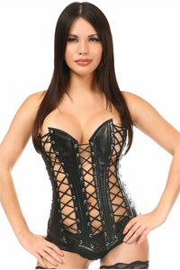 Top Drawer Lace-Up Steel Boned Over Bust Corset - Daisy Corsets