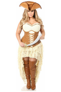 Top Drawer 4 PC Sexy Pirate Corset Costume - Daisy Corsets